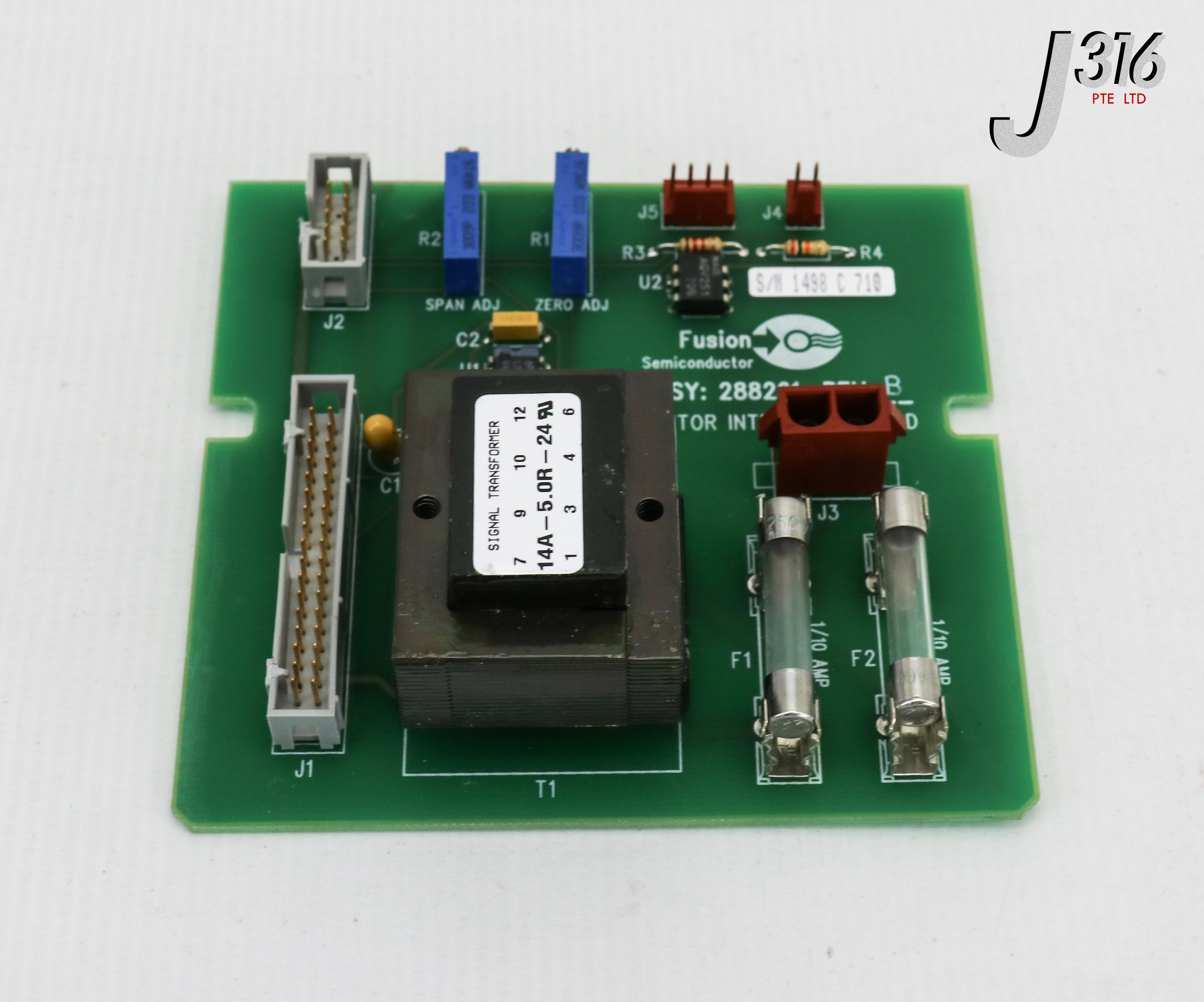 23971 FUSION SEMICONDUCTOR PCB, CO2 MONITOR INTERFACE BOARD, 28851